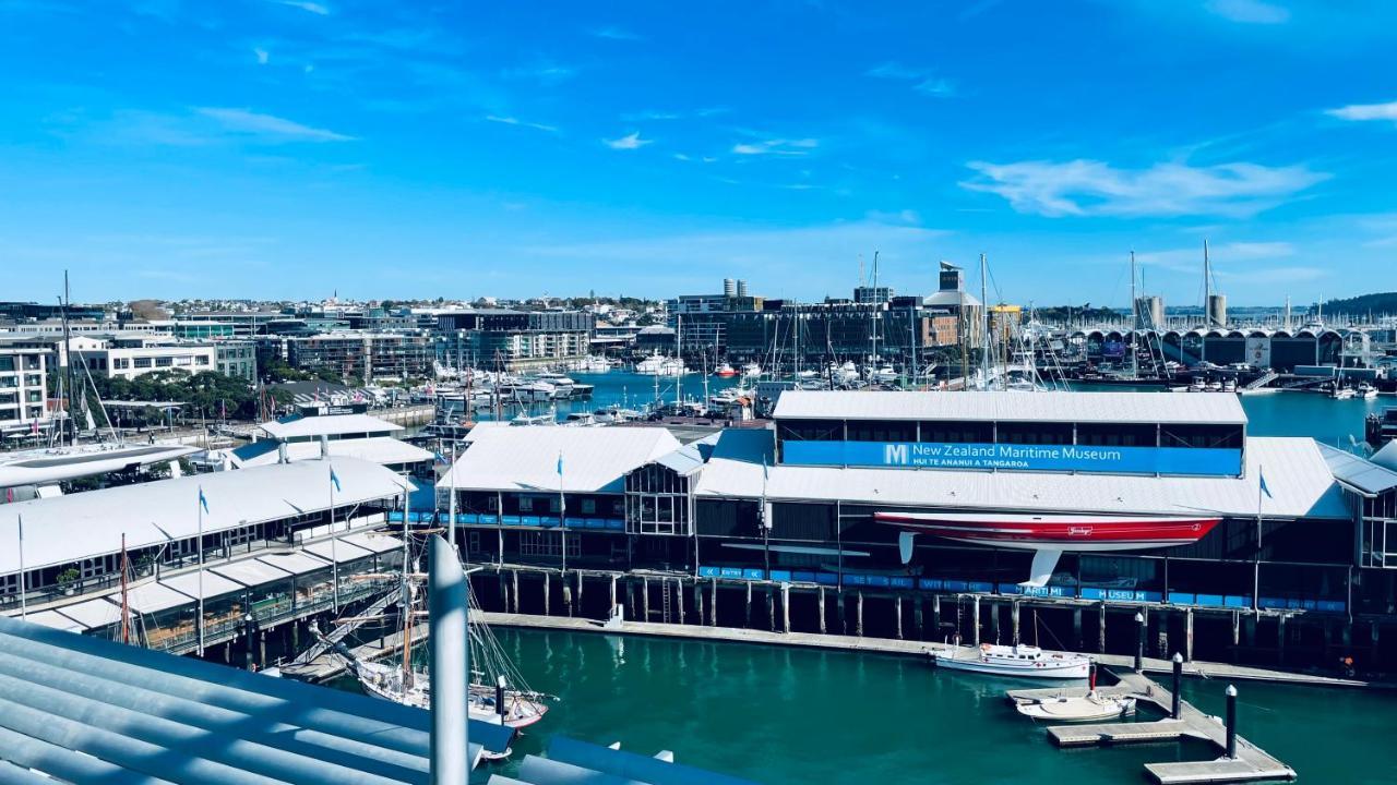 New Waterfront Penthouse On Princes Wharf With Harbor View! The Heart Of Auckland City! Free Parking! エクステリア 写真