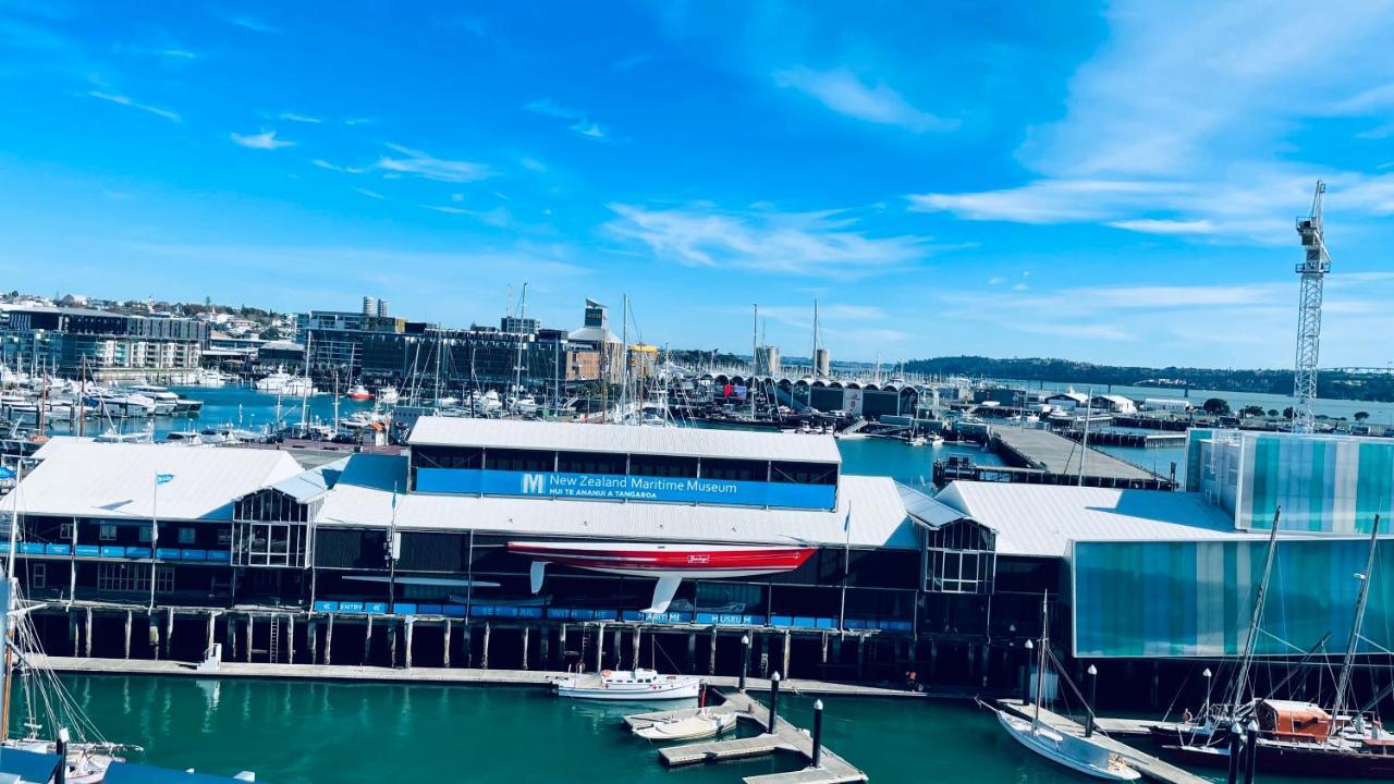 New Waterfront Penthouse On Princes Wharf With Harbor View! The Heart Of Auckland City! Free Parking! エクステリア 写真