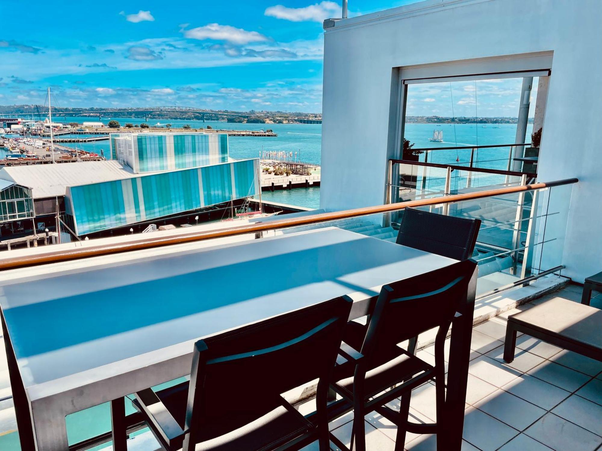 New Waterfront Penthouse On Princes Wharf With Harbor View! The Heart Of Auckland City! Free Parking! エクステリア 写真